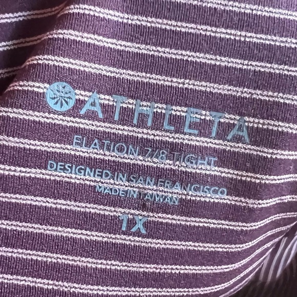 Athleta Elation 7/8 Pant NWOT Plus 1x - Picture 3 of 3